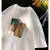 轻爵磅国潮短袖T恤男士夏装半袖2024新款宽松休闲体恤上衣 背靠背老虎-白色短袖 s80-115斤