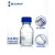 蓝盖试剂瓶GL45蓝盖瓶250 500ml广口螺口肖特瓶棕色丝口瓶schott 500ml透明GL45