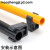 UPVC水管U型夹 塑料水管管夹 水管PVC塑料管夹 低脚平底管卡 管托 内径40mm(DN32)