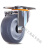 ONEVAN3寸万向轮轮子橡胶平板小手推车拖车轱辘5寸重型带刹车脚轮子 3寸标 定向