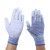 6-48双PU涂掌涂指手套耐磨劳保透气耐用干活工作夏天薄款 蓝色条纹涂掌 10双带2双