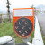 沸耐笙 FNS-32498 太阳能同步LED交通警示灯 夜间道路施工路锥灯 L型支架款-白灯 1台