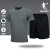 乔丹运动套装男夏季新款透气宽松训练健身跑步休闲两件套速干短袖短裤 丛影绿/黑色 XL