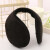 SMVP晚上睡觉隔音耳罩 隔音耳罩可侧睡 睡眠睡觉用的隔音耳套防噪音保 黑色1个