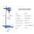 适用于燎工研究所电动搅拌器实验室小型机器设备化工生物化妆品 卧式按键150W+十字不锈钢搅拌杆