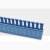 汇特益 pvc蓝色机柜走线槽 定制 30高*30宽 2米/条 50条/箱《单位：箱》