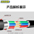 沈缆银环 ZR-KVV22-450/750V-3*2.5mm² 国标铜芯阻燃带钢带铠装控制电缆 1米
