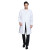 劳博士 LK043 白大褂 工作服学校化学实验室服护士服药店工装白色 纽扣袖 女XL