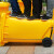 访客 加厚带盖带轮100L医疗垃圾桶黄色脚踩垃圾桶诊所医院用废物桶