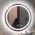 浴室智能镜子化妆镜LED带灯触摸屏除雾蓝牙发光挂墙卫生间洗漱镜 双色光+除雾+时间 80CM