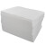 海斯迪克 HKCL-343 实验室吸附棉 工业应急吸油棉垫（100片) 白色40cm*50cm*4mm