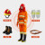 江波（JIANGBO）消防服套装 97款消防战斗服 消防员火灾救援服五件套 L 