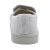 耐呗斯（NABES）防静电鞋 安全鞋 PVC柔软防滑耐磨帆布鞋男女通用 白色 44码