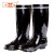 踏雪（TAXUE）高筒雨鞋防水滑工作胶鞋劳保钓鱼套鞋 39码TX-JYX12