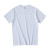重磅纯色纯棉圆领短袖T恤250g厚实纯白打底衫男M 白色 L155-185斤
