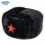 金诗洛 KSL282 防寒保暖帽子 保安帽棉帽护耳滑雪帽值勤帽（红星黑毛）