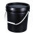 急先锋 塑料桶圆形密封桶带盖子桶10L手提广口豆瓣酱桶定制 白色