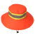 礼丝汀环卫工人帽夏季遮阳防晒大檐帽保洁园林公路物业反光网眼帽可印字 棒球帽 可调节