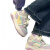JOMC厚底面包鞋女鞋子2023秋季新款小白鞋小众百搭板鞋女低帮休闲鞋 紫色 36
