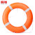 鸣固 救生圈船用专业成人游泳圈救生浮圈实心加厚国标 4.3KG高质加厚塑料救生圈（CCS认证）