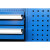 POWERKING 工具柜小S3 1000×500×1800 带方孔挂板配锁 两层抽屉 两层隔板 储物柜板厚1.2mm 单位：台