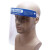 厚创 隔离面罩防护面屏透明防护面罩一次性面罩海绵面罩防飞沫飞溅面屏 一个装（仓送）