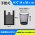 定制垃圾袋手提式加厚黑色厨房用学生实惠装中大号背心塑料袋 32*52中厚薄款50只 加厚
