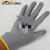劳保手套PU薄款手套防滑耐磨透气劳工防护工作浸胶手套定制 白色涂指pu36双的价格 S