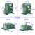 定制wpa变速蜗轮wps减速器wpo涡轮蜗杆减速机wpx齿轮箱带小型电机 100型速比25/50/60