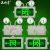 温孚LED新国标EX防爆消防双头应急灯指示牌疏散安全出口标志灯 右向防爆指示牌(小号)