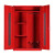万普盾 应急物资存储柜 1200*500*1920mm【红色】消防救援柜防汛装备器材展示柜紧急防护物品储备柜