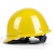 NEWBIES玻璃钢安全帽工地男施工领导头盔标建筑工程防护工作定制印字工业品 豪华玻璃钢加固款-黄色(按钮)