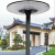 赛柯盾  新款500w太阳能庭院灯高杆路灯户外防水高亮照明灯公园别墅景区 3米500W大圆形一体灯整套