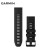佳明（GARMIN）fenix 7XPro替换硅胶表带（26mm） 黑色硅胶表带