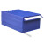 适用于定制零件盒工具柜零件分类物料盒螺丝塑料盒收纳盒抽屉议价 A4-2文件盒外350*245*95灰壳