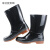 米兰亚贝耳 YM-032 中筒雨鞋 性别：通用 号码：均码（计价单位：双）颜色：黑色