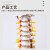 人体脊柱模型1:1成人医学正骨练习骨骼模型颈椎腰椎脊椎骨架模型 45CM彩色脊柱(立式/硬腰椎)