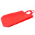 海斯迪克 无纺布手提袋 环保袋手提购物袋 广告礼品袋子 红色 40*30*10 立体横款(10个）HKWY-7