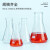 蜀牛锥形瓶玻璃三角烧瓶加厚高硼硅毫升广口化学三角瓶实验室 【大口/喇叭口】250ml-1个