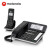  摩托罗拉(Motorola)数字无绳录音电话机 子母机一拖一 办公 通话录音可扩展子机C7001C（黑色）