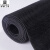 洛楚（Luxchic）黑色S型镂空网眼地毯实心 5.5mm 1.2x15米一卷 防水泳池地垫PVC塑料疏水浴室洗手间防滑垫