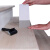 工品库 PEVA楼梯防滑条 地板台阶浴室磨砂防滑贴 15条透明4*24in(10*60cm)
