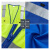 多口袋透气网眼反光安全背心马甲工地施工荧光服反光衣定制 黄蓝拼接款 XL