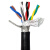 虎威红旗 RVVSP双绞屏蔽线标铜芯柔韧抗拉柔性电缆 	6*0.2mm²