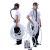定制定制定制电动送风式长管呼吸器 防尘防毒面罩面具单人电动送风式 双人电动呼吸器(20米)