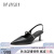 真美诗明星同款斜刘海2024春季法式包头凉鞋高跟鞋YXC04AH4 黑色 33