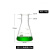 贝傅特 锥型瓶 加厚高硼硅玻璃带刻度耐高温耐酸耐碱实验室三角烧瓶 150ml加厚直口 