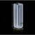 透明石英方缸 石英电解池电解槽酸洗槽 耐高温腐蚀玻璃仪器高标准工业品 zx100mm*150mm*50mm