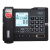 G025录音电话机 自动通话录音办公有线留言座机32G卡现场录音定制 黑色32G卡