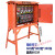 建筑工地标准临时成套二级配电箱4动力100支架防雨塔吊焊机照明箱 桔色